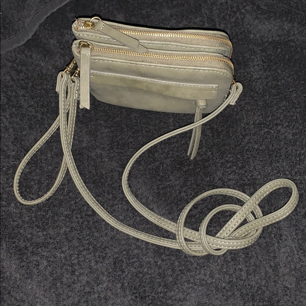Small crossbody purse, Olive green
